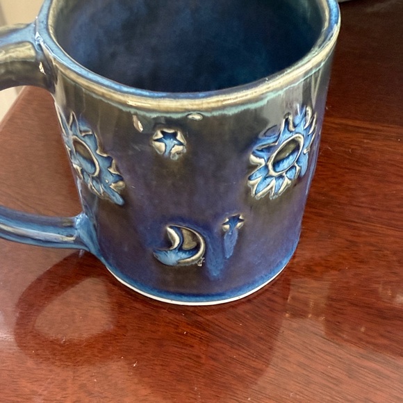 Celestial Blue Mara stoneware Mug - Picture 3 of 6